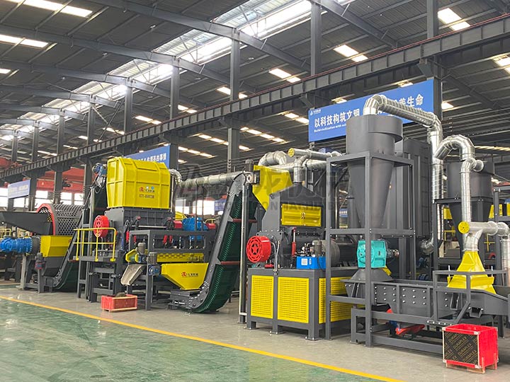 輪胎回收生產設備