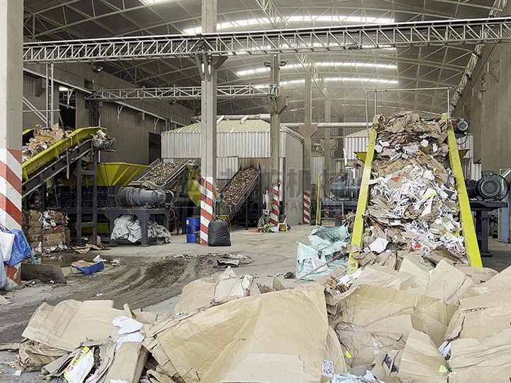 廢紙干法制漿系統(tǒng)